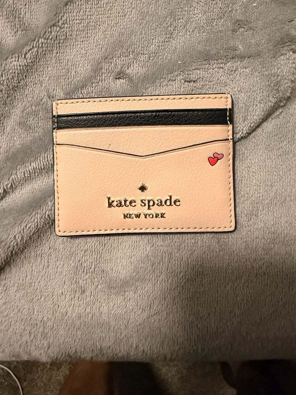 Kate Spade New York x Minnie Mouse Small Slim Cardholder in Pale Vellum Multi